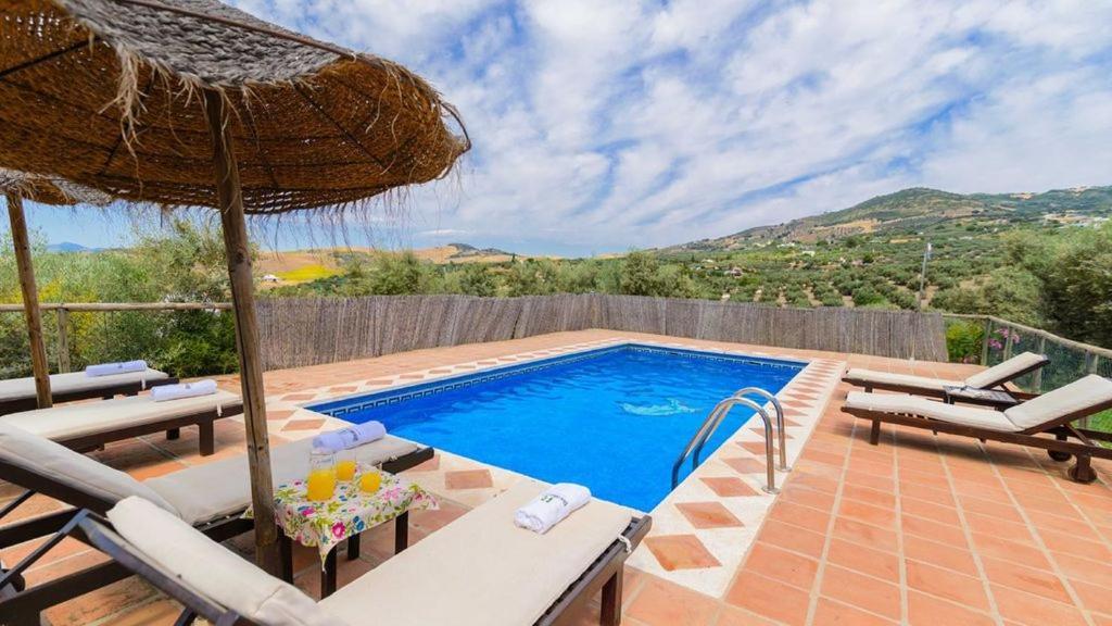 Casa Rural El Guindo Malaga Bagian luar foto