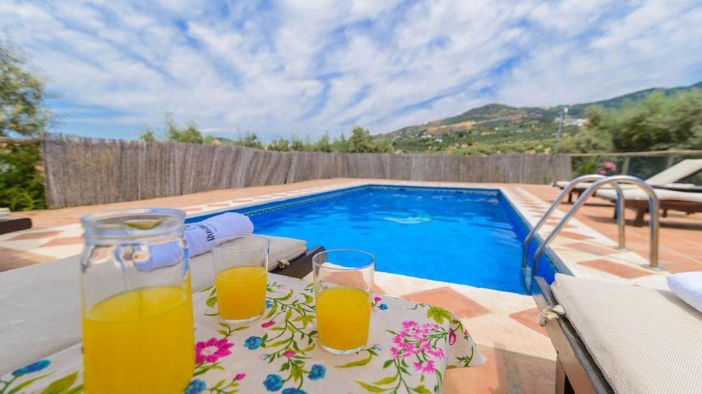 Casa Rural El Guindo Malaga Bagian luar foto