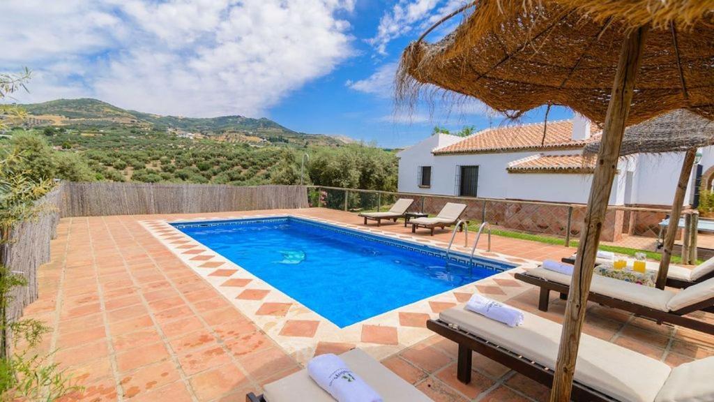 Casa Rural El Guindo Malaga Bagian luar foto