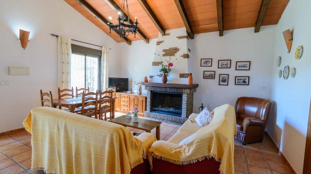 Casa Rural El Guindo Malaga Bagian luar foto