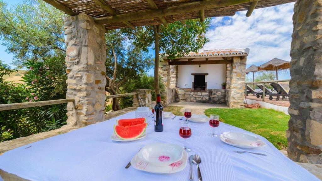Casa Rural El Guindo Malaga Bagian luar foto