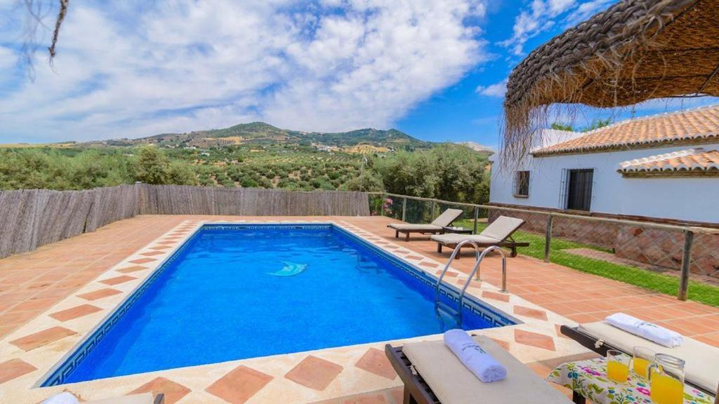 Casa Rural El Guindo Malaga Bagian luar foto