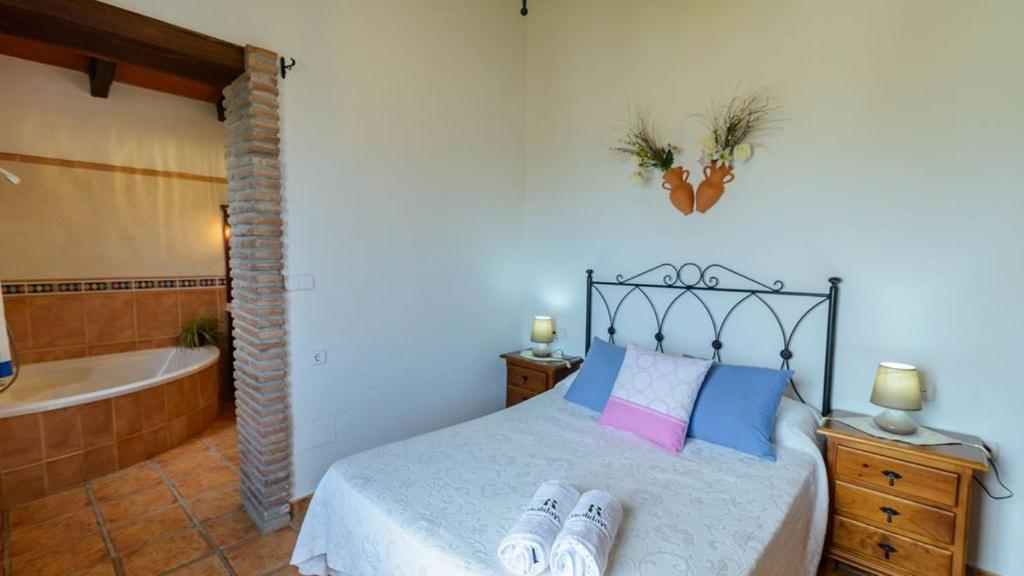Casa Rural El Guindo Malaga Bagian luar foto