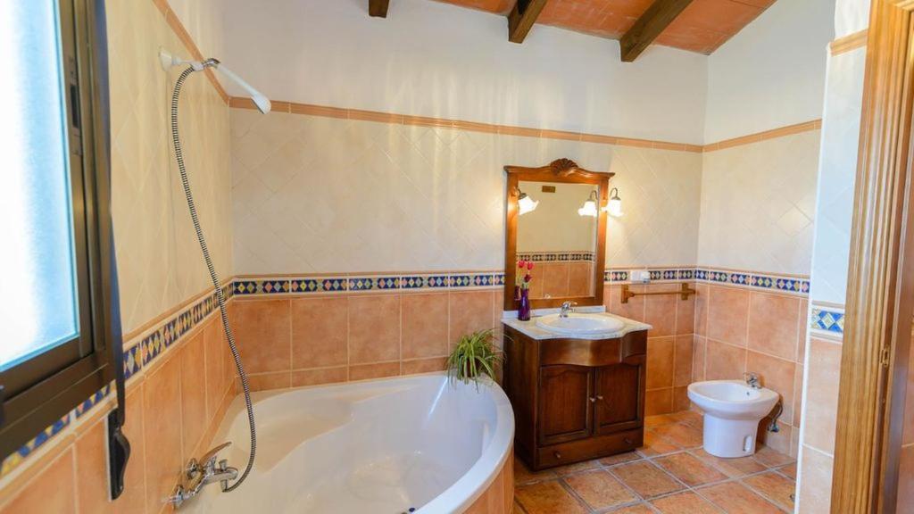 Casa Rural El Guindo Malaga Bagian luar foto