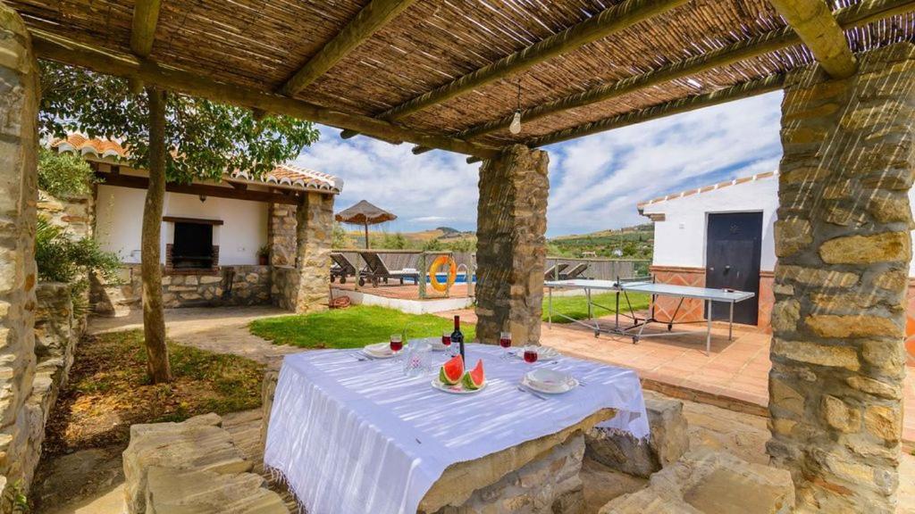 Casa Rural El Guindo Malaga Bagian luar foto